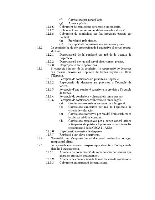 criteris del servei de reclamacions del banc d'espanya en matÃ¨ria ...