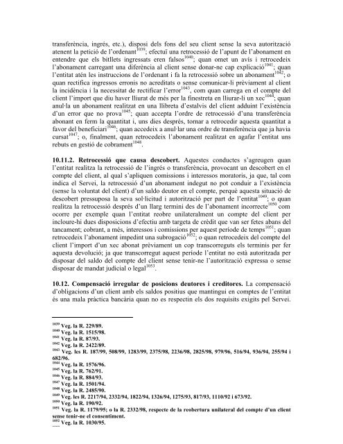 criteris del servei de reclamacions del banc d'espanya en matÃ¨ria ...