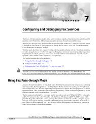 7 Configuring and Debugging Fax Services