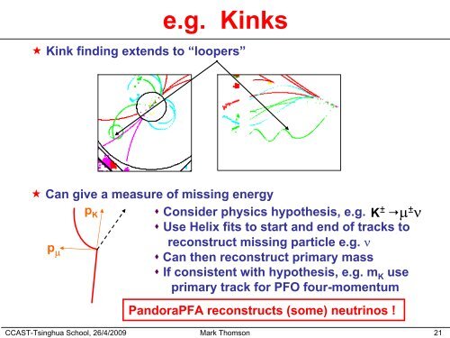 Particle Flow Calorimetry and ILC Detector Design - Center for High ...