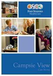 Campsie View Brochure - Four Seasons Health Care