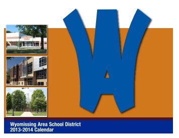 2013-14 Printable Calendar - Wyomissing Area School District