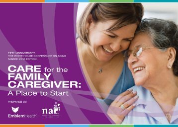 FAMILY CAREGIVER: - National Alliance for Caregiving