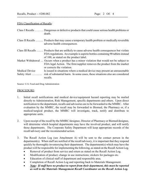 missionemp10039_415_AD200082 Product Recalls - Mission Health