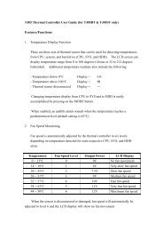 TJ05 Thermal Controller User Guide (for TJ05BT ... - SilverStone
