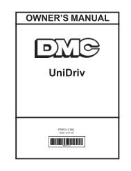 UniDriv - David Manufacturing Co.