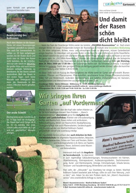 Stadtmagazin Rheinberg ? Ausgabe Nr.6
