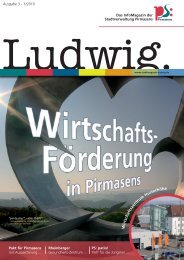 Das InfoMagazin der Stadtverwaltung Pirmasens Ausgabe 3 - 1 ...