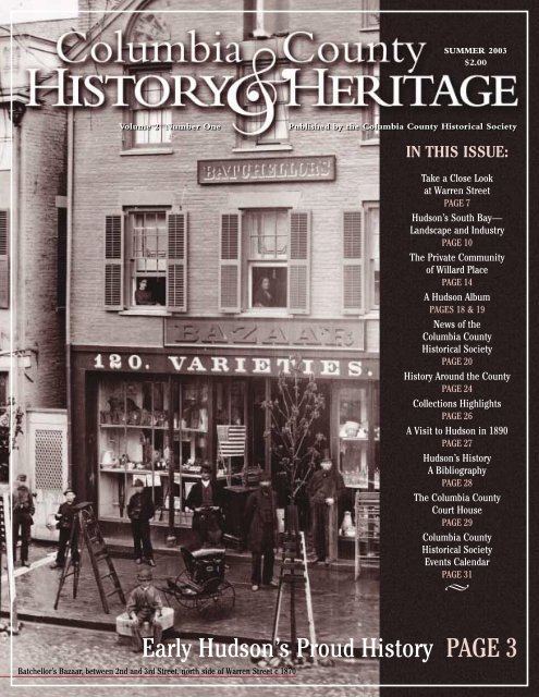 Bruce Hall - Columbia County Historical Society