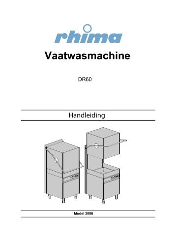 DR60 / DR60i model 2006 t/m 2010 - Intranet - Rhima