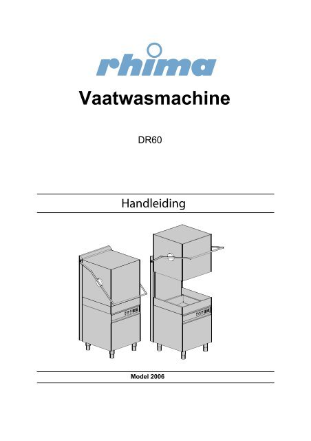 DR60 / DR60i model 2006 t/m 2010 - Intranet - Rhima