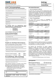 Antragsformular - Stadtwerke Ettlingen GmbH
