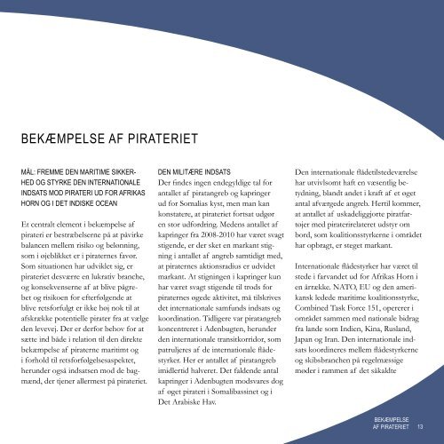 Strategi for den danske indsats mod pirateri 2011-2014 (pdf)