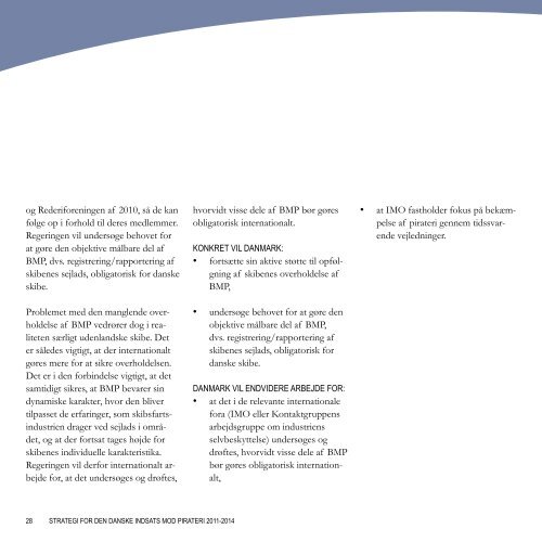 Strategi for den danske indsats mod pirateri 2011-2014 (pdf)
