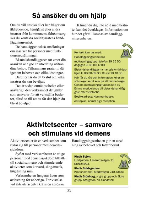 LÃƒÂ¤s 2010 ÃƒÂ¥rs tidning (pdf) - Sundsvall