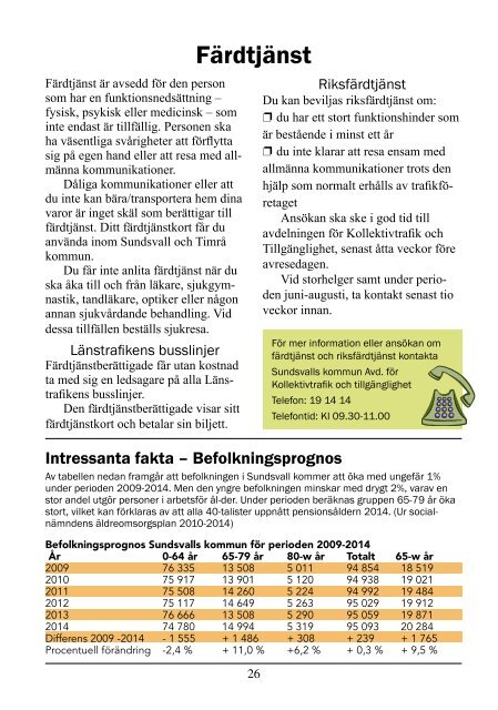 LÃƒÂ¤s 2010 ÃƒÂ¥rs tidning (pdf) - Sundsvall