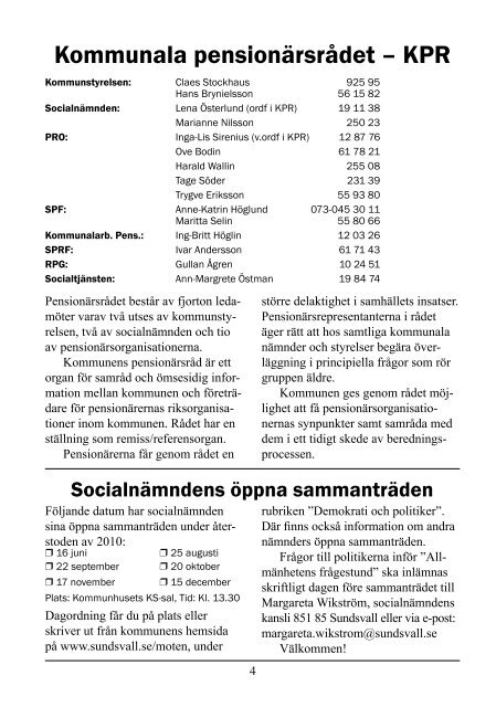 LÃƒÂ¤s 2010 ÃƒÂ¥rs tidning (pdf) - Sundsvall