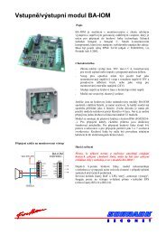 VstupnÄ/vÃ½stupnÃ­ modul BA-IOM