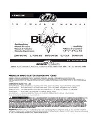 Manitou 2002 Black Service Manual - Spoke N' Word Cycles