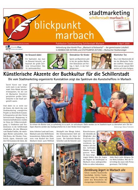 Download des Blickpunkts - Stadtmarketing Schillerstadt Marbach eV