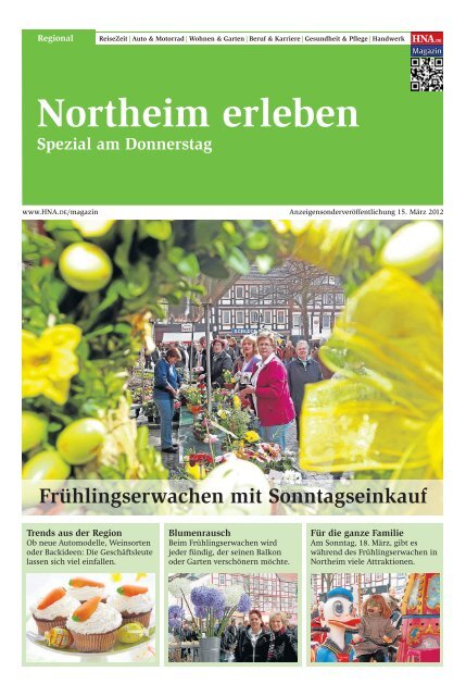 Frühlingserwachen mit Sonntagseinkauf - Stadtmarketing Northeim ...