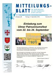 Jugendtreff „Flic-Flac“ Termine und Ferienangebote ... - Stadt Renchen