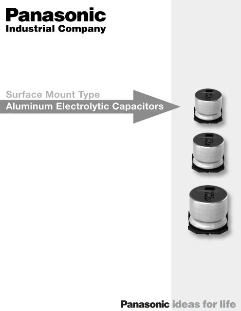 Surface Mount Type Aluminum Electrolytic Capacitors - Panasonic