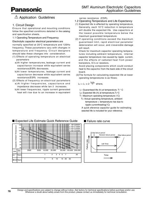 Surface Mount Type Aluminum Electrolytic Capacitors - Panasonic