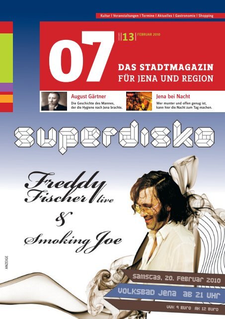 August Gärtner Jena bei Nacht 07 Das Stadtmagazin . BLOG
