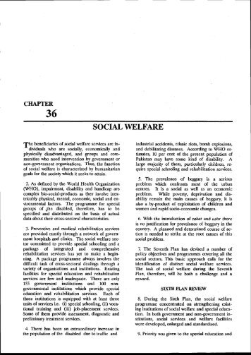 Social Welfare