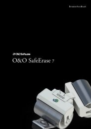 O&O SafeErase 7 Handbuch - O&O Software