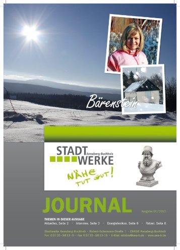 Ausgabe 01/2012 - Stadtwerke Annaberg-Buchholz