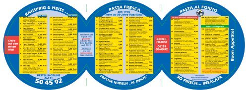 Abholpreise als PDF - Pizza Dato