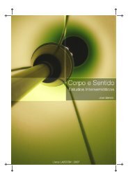 Corpo e Sentido. Estudos IntersemiÃ³ticos - Livros LabCom - UBI