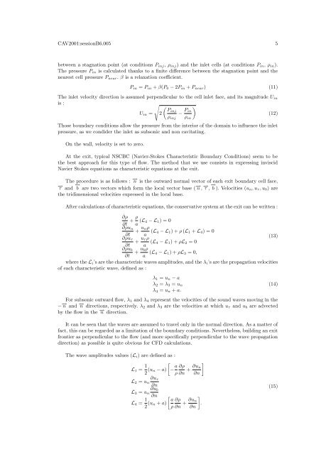 Modélisation de l'écoulement diphasique dans les injecteurs Diesel