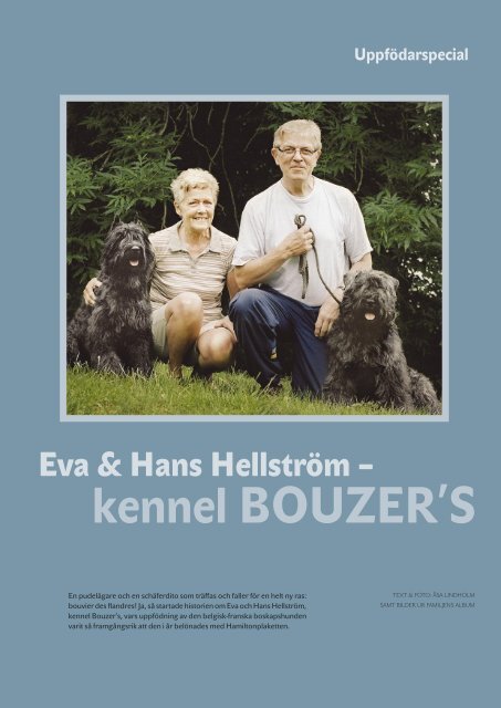 Kennel Bouzer's - Svenska Kennelklubben