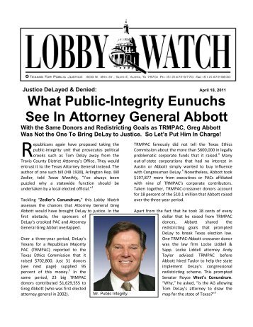 Headline goes here - Texans For Public Justice