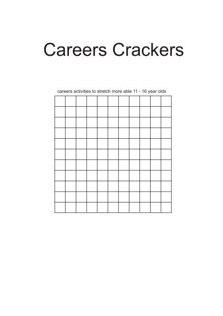 Careers Crackers - Highflyers Publishing