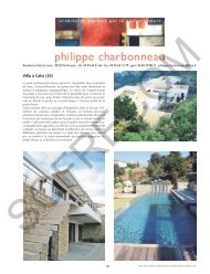 CHARBONNEAU Philippe Architecte D.P.L.G. - L'Architecture