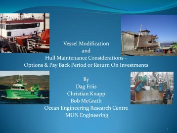 Vessel Modification and Hull Maintenance Considerations ... - CCFI