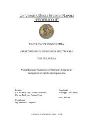 W - Dipartimento di Analisi e Progettazione Strutturale - UniversitÃ  ...