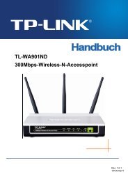 TL-WA901ND_UG_DE - TP-Link