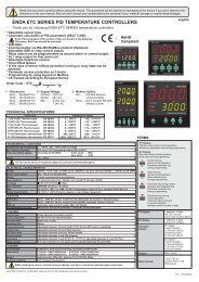 enda etc series pid temperature controllers - SURAN ...