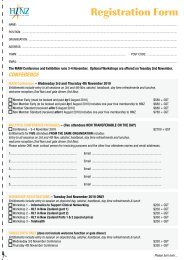 Registration Form - Health Informatics New Zealand