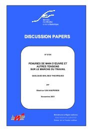 PÃ©nurie de main d'Åuvre et autres tensions sur le marchÃ© ... - Iweps