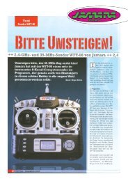 Bitte umsteigen! Sender WFT-08 im Test - Jamara