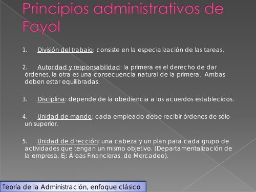 TEORIA DE LA ADMINISTRACION