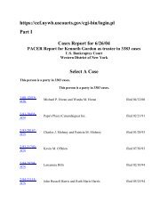 Select A Case - Judicial Discipline Reform