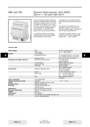 ABB i-busÂ® EIB Electronic Switch Actuator, 4-fold, MDRC ES/S 4.1.1 ...