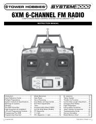 6XM 6-CHANNEL FM RADIO - Tower Hobbies
